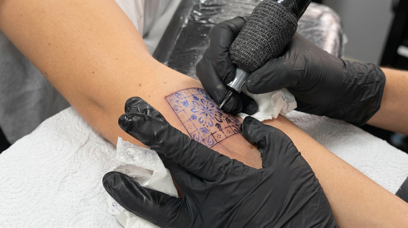 My New Obsession: The Art of Tattooing Tiles